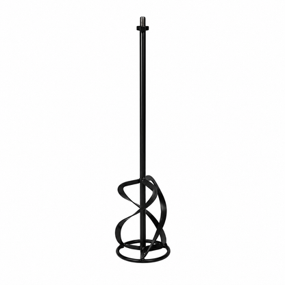 RURMEC - Mescolatore Tripla Spirale 140 mm Professionale – Frusta per Miscelatore con Attacco Filettato M14 per Malta, Cemento e Resine (40 kg)