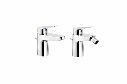 NOBILI - Serie POFF - Set Miscelatori Lavabo e Bidet - Made In Italy