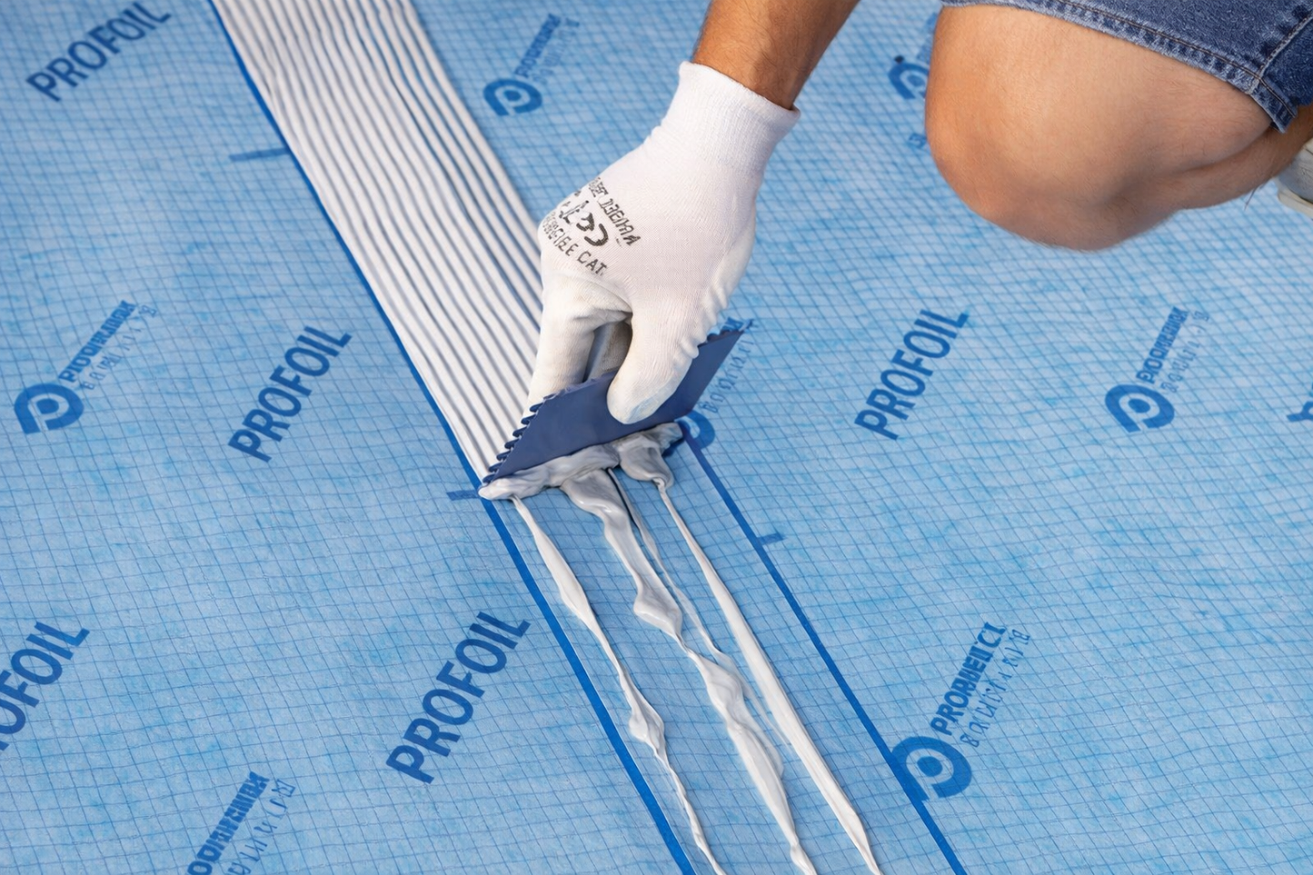 PROBAND HDPE 150/250 - Nastro Impermeabilizzante – Rotolo 30 mt - Guaina Elastica per Giunti e Angoli