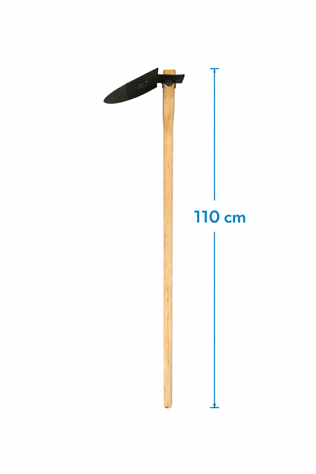 Zappa Completa con Manico in Faggio 110 cm – Zappa Orsatti 1300 gr Acciaio Forgiato Temprato con Occhio Rettangolare