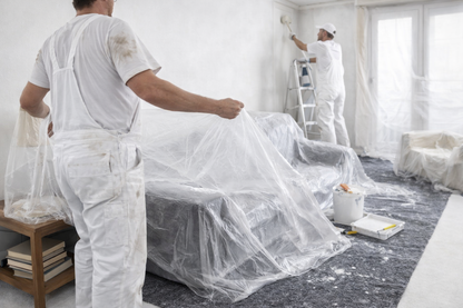 Telo Copritutto in Polietilene – Telo di Protezione Universale per Pittura e Lavori di Ristrutturazione