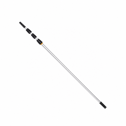 Asta Telescopica Allungabile in Alluminio per Rullo Pittura, Pulizia Vetri e Tapparelle – Impugnatura Ergonomica - 4,5/6/8 mt