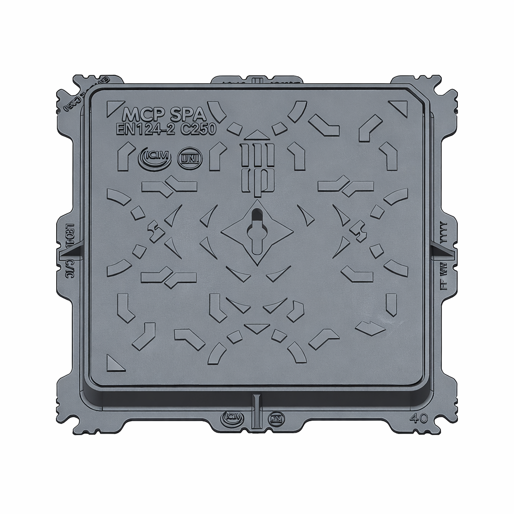Plaque d'égout en fonte ductile CL250 – Plaque d'égout