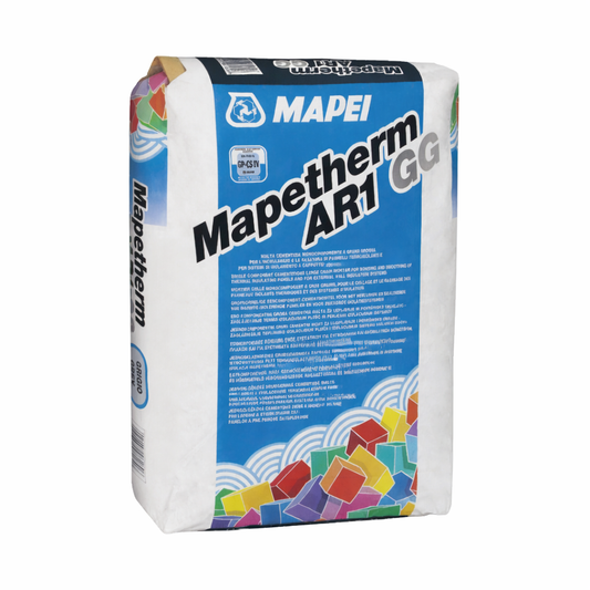 MAPEI Mapetherm AR1 GG Adesivo e Rasante Cementizio Fibrato per Cappotto