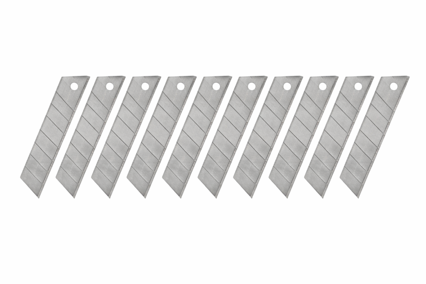 Kit de rechange pour lames de cutter - 18 mm et 25 mm - Lot de 10