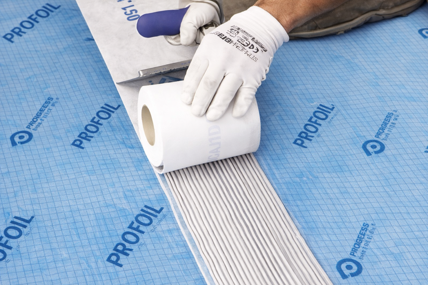 PROBAND HDPE 150/250 - Nastro Impermeabilizzante – Rotolo 30 mt - Guaina Elastica per Giunti e Angoli