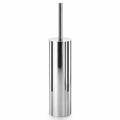 Portascopino WC Tondo da Parete in Acciaio Inox Lucido Lineabeta Skoati – Design Moderno