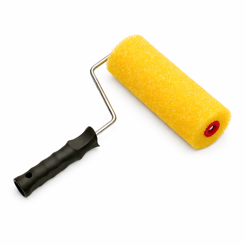 Rullo Spugna Grana Media 24 cm – Rullo Completo per Idropitture e Finiture Effetto Bucciato