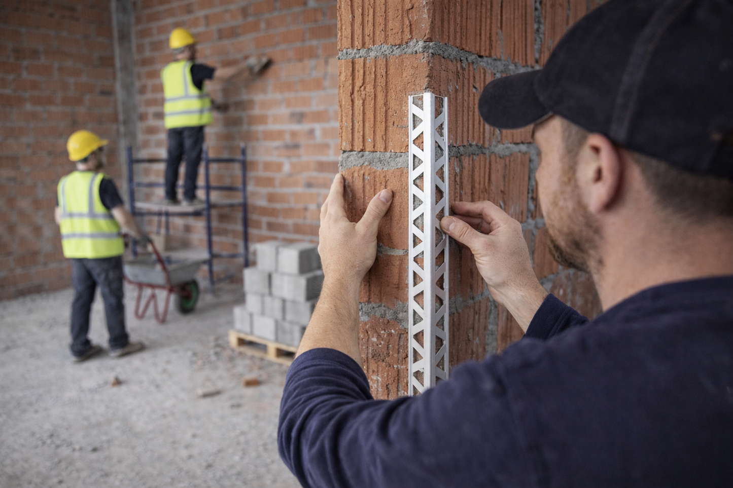 Paraspigolo in PVC Testa Arrotondata – Profili Angolari 2,8 ml