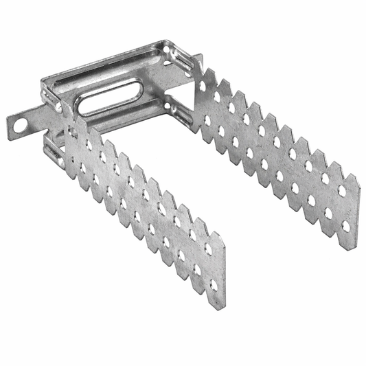 Staffa Regolabile e Piegabile per profilo 27/50 – Regolazione 3-12 cm
