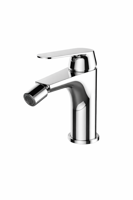Miscelatore Bidet Cromato con Piletta Click Clack 1”1/4 e Flessibili - Serie DREAM