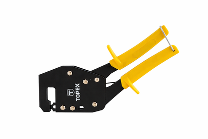 Pinza Assemblaggio Profili Cartongesso 260 mm TOPEX – Pinza Punzonatrice per Montanti e Guide Senza Viti
