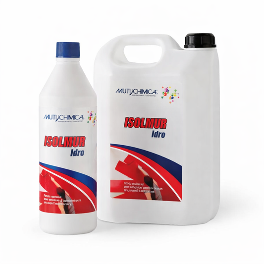 Isolmur Idro – Fondo acrilico aggrappante per pareti – Primer adesivo impermeabile