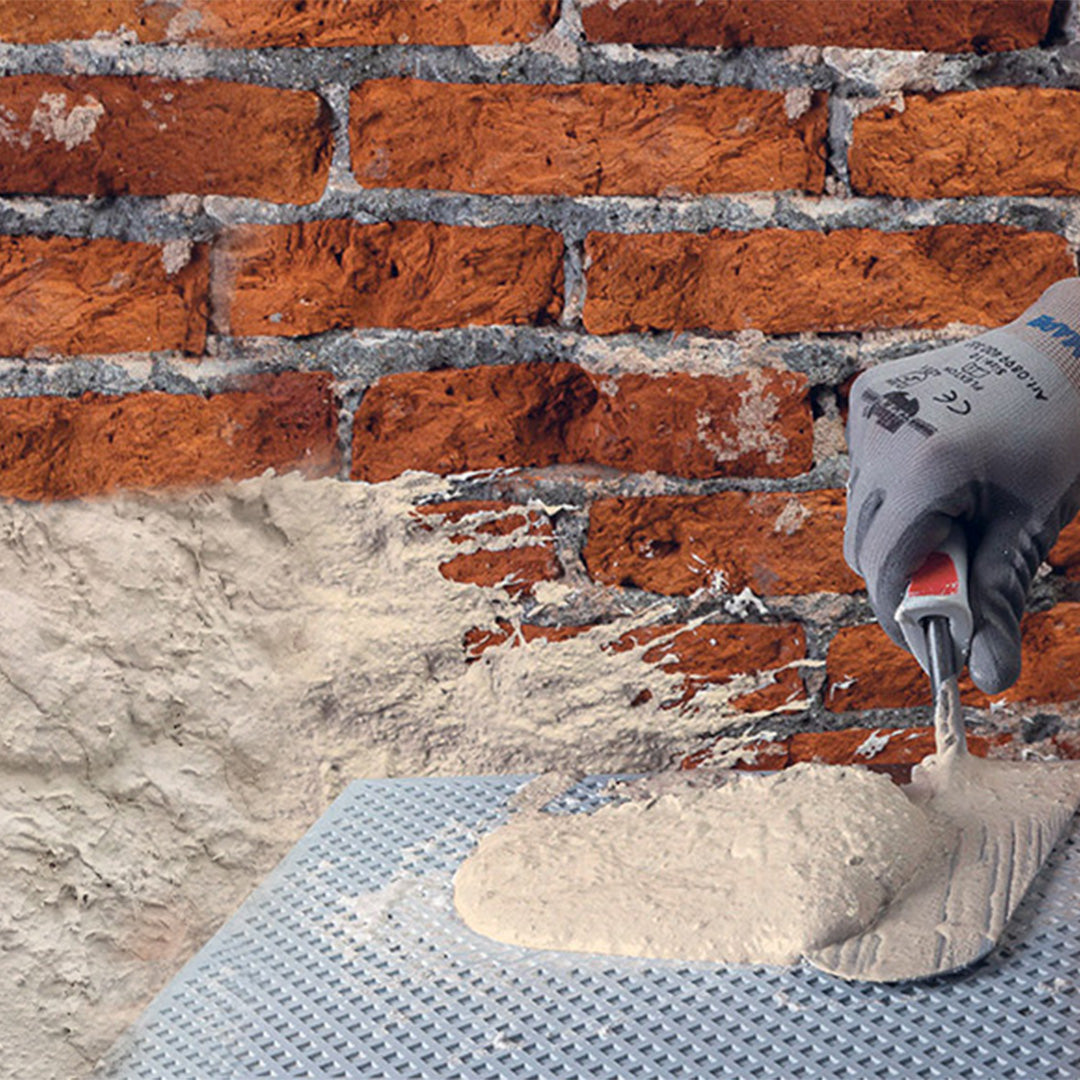 MAPEI Mape-Antique NHL ECO Rinzaffo – Rinzaffo Traspirante a Base di Calce Naturale NHL per Murature Umide e Storiche