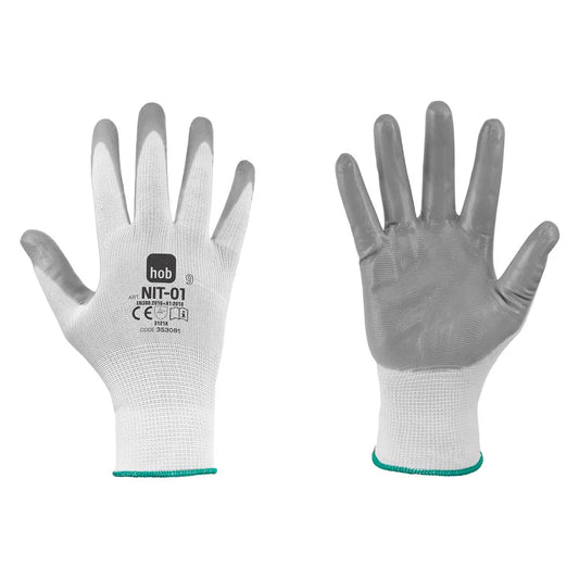 Guanti da Lavoro Rivestiti in Nitrile