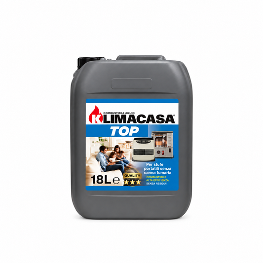 Combustibile Liquido per Stufe a Isoparaffina 18 Litri | Klima Top