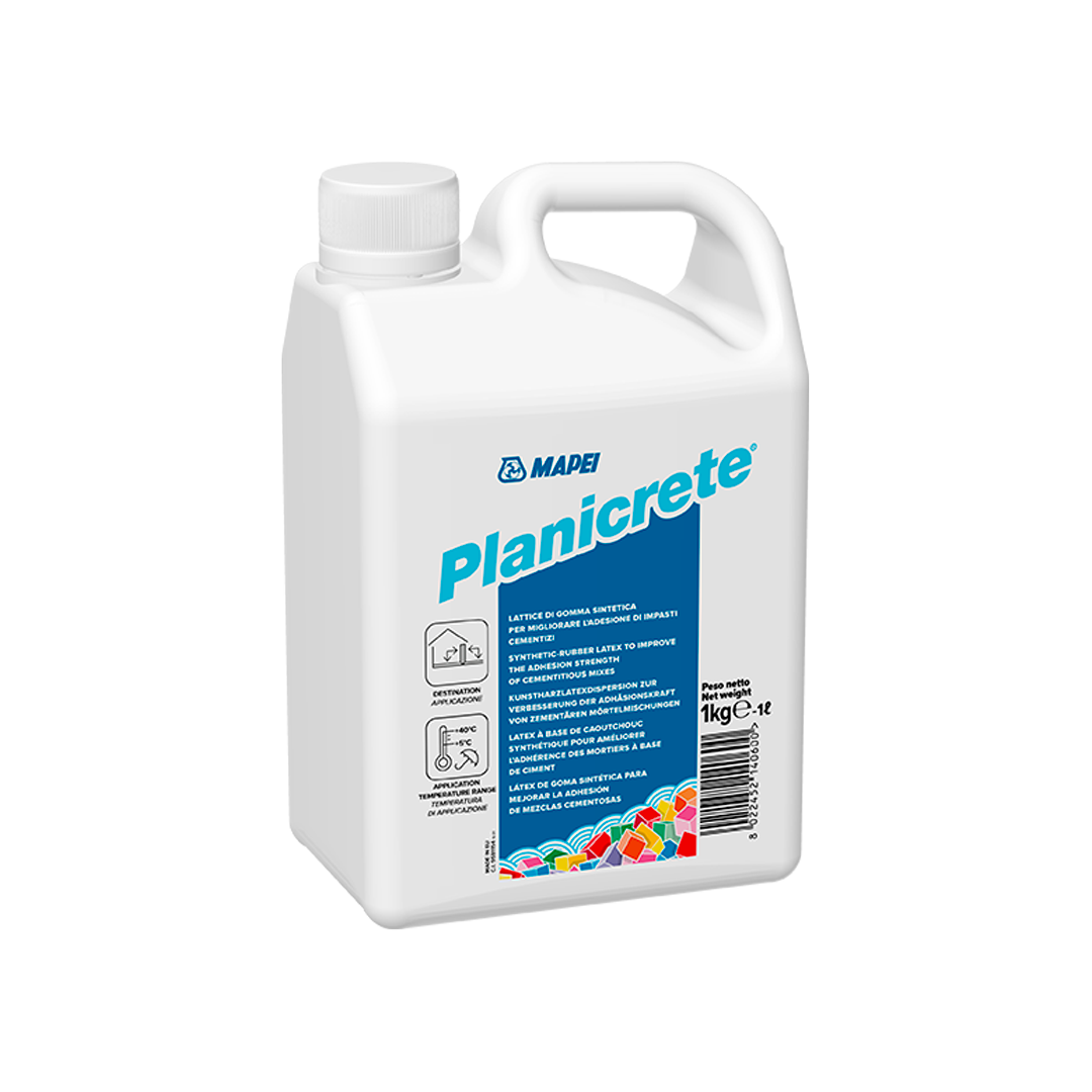 MAPEI Additivo Lattice Planicrete per Malte Cementizie – Migliora Adesione, Resistenza e Impermeabilità