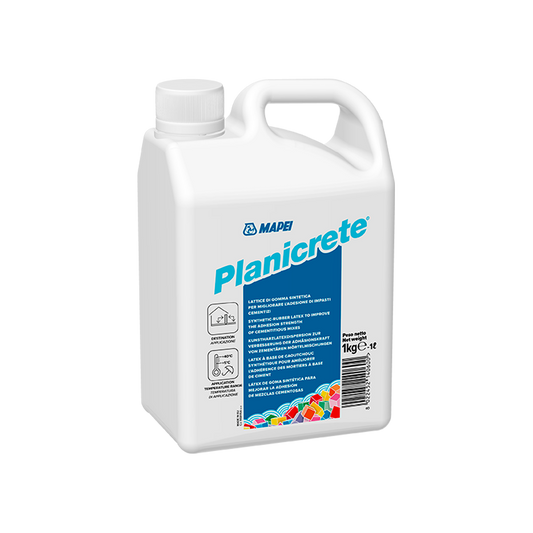 MAPEI Additivo Lattice Planicrete per Malte Cementizie – Migliora Adesione, Resistenza e Impermeabilità