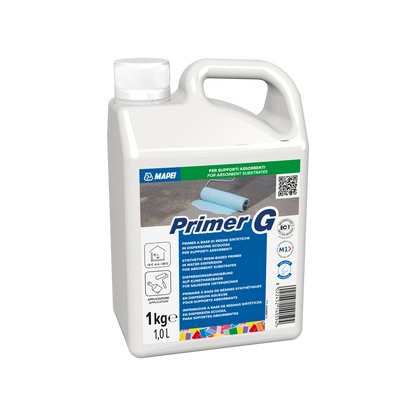 MAPEI Primer G – Primer Acrilico per Gesso, Anidrite e Superfici Cementizie | Regolarizzante Assorbimento e Fissativo