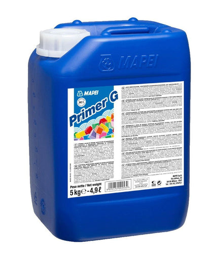 MAPEI Primer G – Primer Acrilico per Gesso, Anidrite e Superfici Cementizie | Regolarizzante Assorbimento e Fissativo