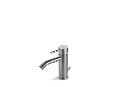 Miscelatore Bidet VEMA V17070 Tiber Steel Acciaio Inox con Scarico 1”1/4