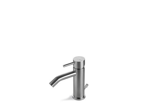 Miscelatore Bidet VEMA V17070 Tiber Steel Acciaio Inox con Scarico 1”1/4